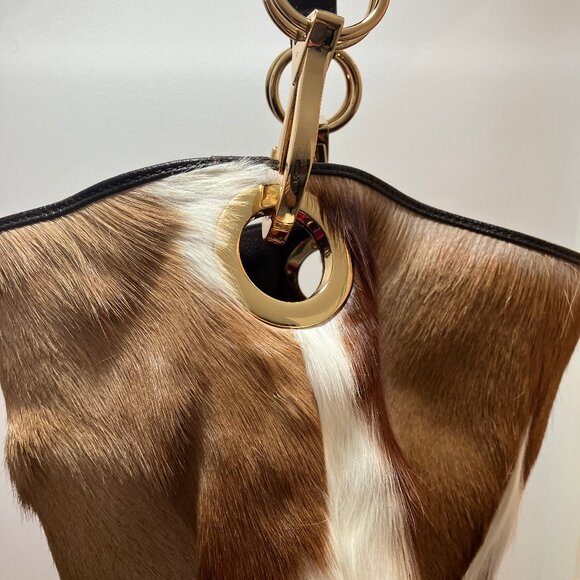 Bobby Schandra's One-of-a-Kind Designer Antelope Purse. Designer Autographed - Picture 4 of 8